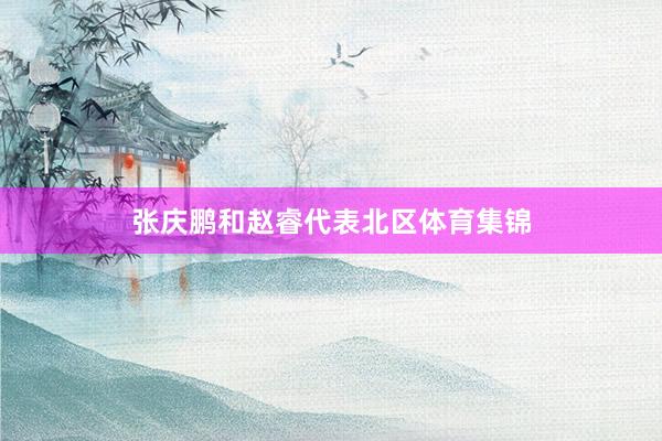张庆鹏和赵睿代表北区体育集锦